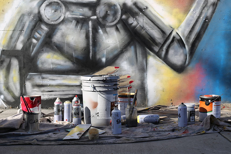 Aron Kalaii | Mural Fest | Worldwide UnderGround