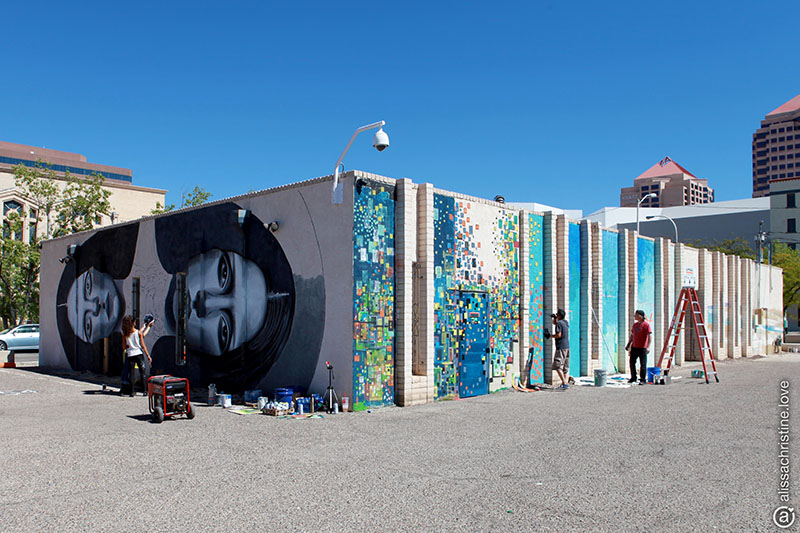 Ben Harrison & TJ Meade | Mural Fest | Worldwide UnderGround