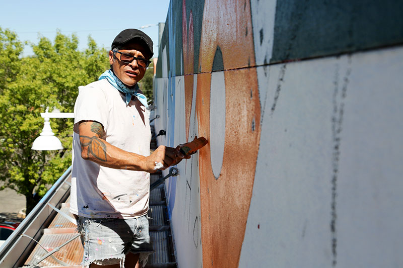 Christian Michael Gallegos | Mural Fest | Worldwide UnderGround