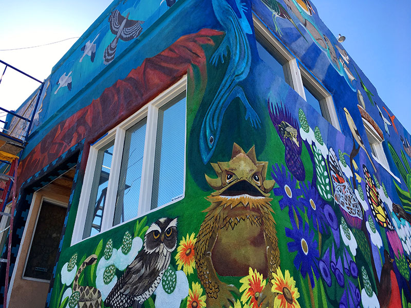 Denise Weaver Ross, Roe LiBretto, Joel Allen Davis | Mural Fest 2018 | Worldwide UnderGround