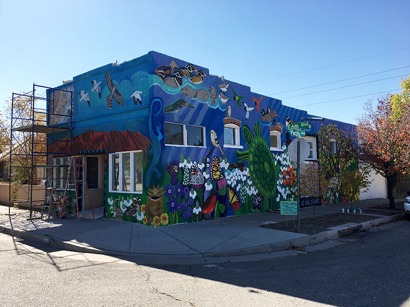 Denise Weaver Ross, Roe LiBretto, Joel Allen Davis | Mural Fest 2018 | Worldwide UnderGround