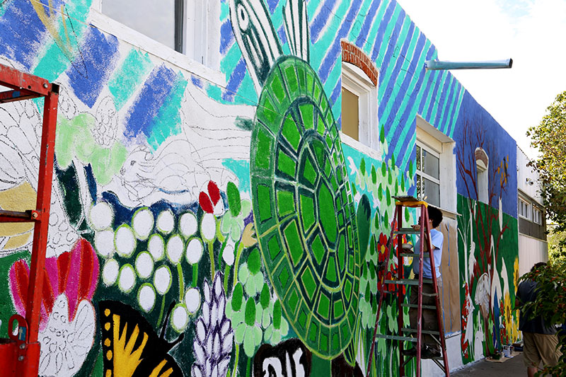 Denise Weaver Ross, Roe LiBretto, Joel Allen Davis | Mural Fest 2018 | Worldwide UnderGround