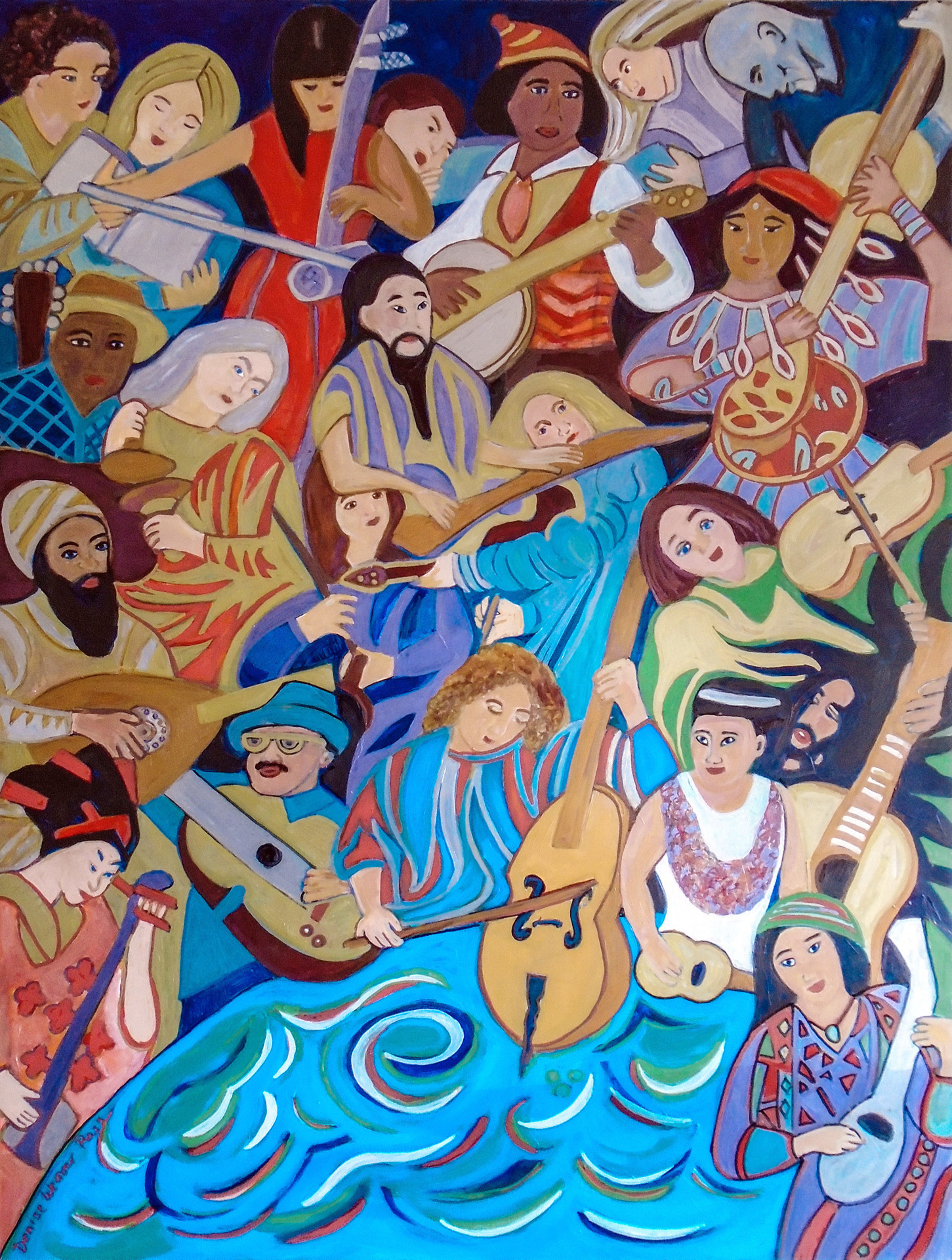 Denise Weaver Ross | Mural Fest | Worldwide UnderGround