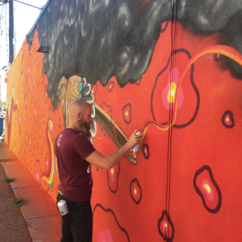 Ernest Doty | Mural Fest | Worldwide UnderGround