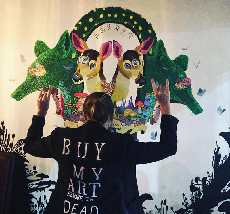 Kait Samuels | Mural Fest | Worldwide UnderGround