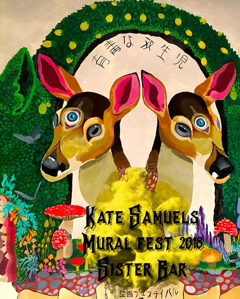 Kait Samuels | Mural Fest | Worldwide UnderGround