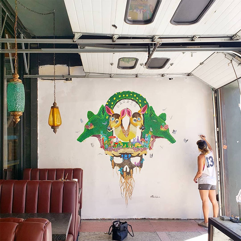 Kait Samuels | Mural Fest | Worldwide UnderGround
