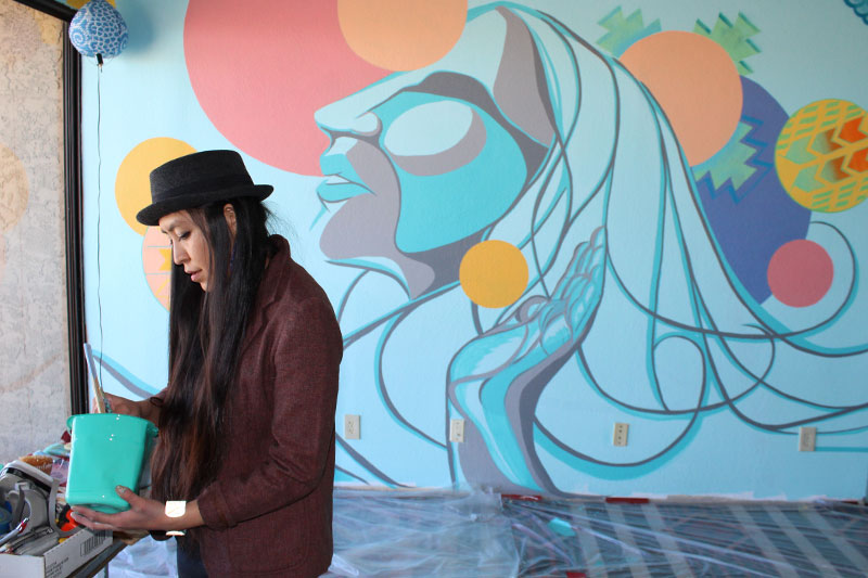Lynnette Haozous | Mural Fest | Worldwide UnderGround