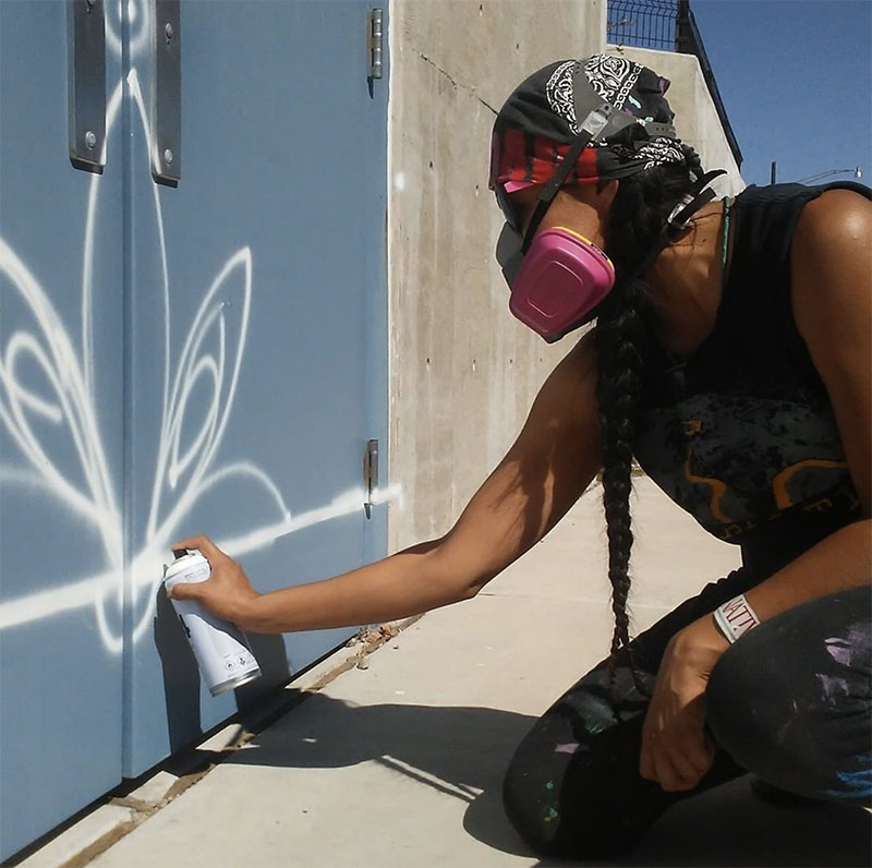Lynnette Haozous | Mural Fest | Worldwide UnderGround