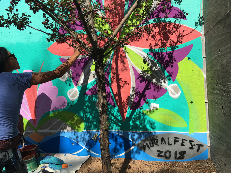 Lynnette Haozous | Mural Fest | Worldwide UnderGround